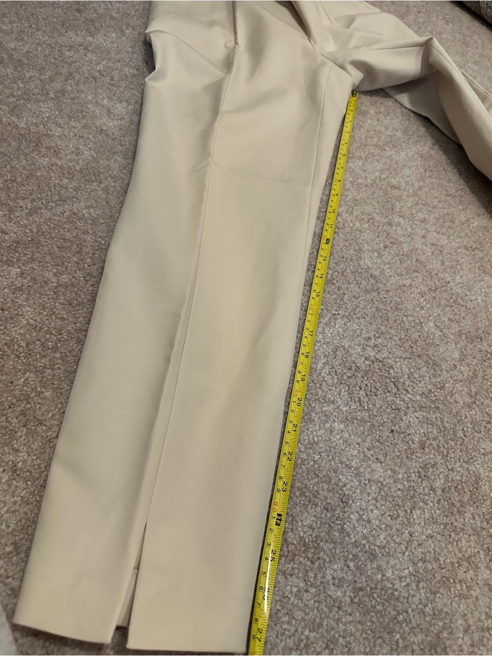 The Row NWT Tailored Chinos in Beige size 12